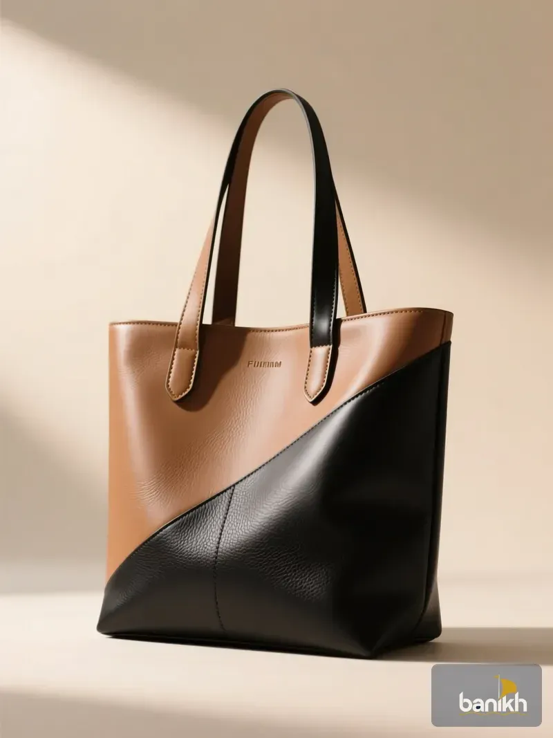 ভিগান লেদার টোট ব্যাগ